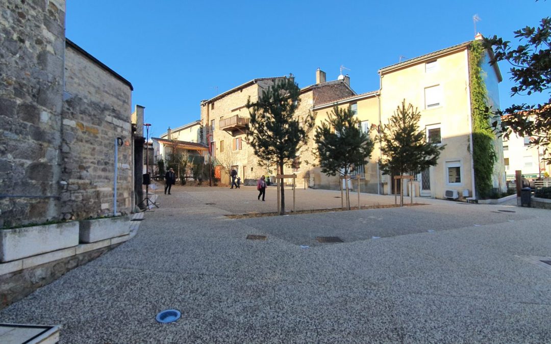 Aménagement de la Place Abbé Pierre – Ville d’Irigny (69)