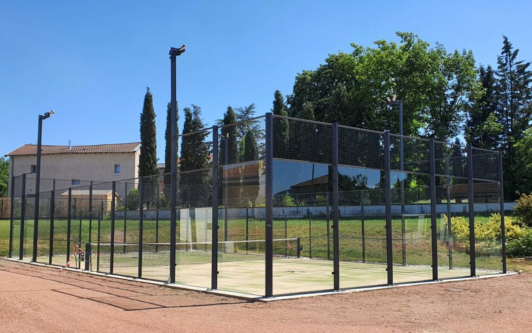 Aménagement terrain de padel – Commune de Marcy-l’Etoile (69)