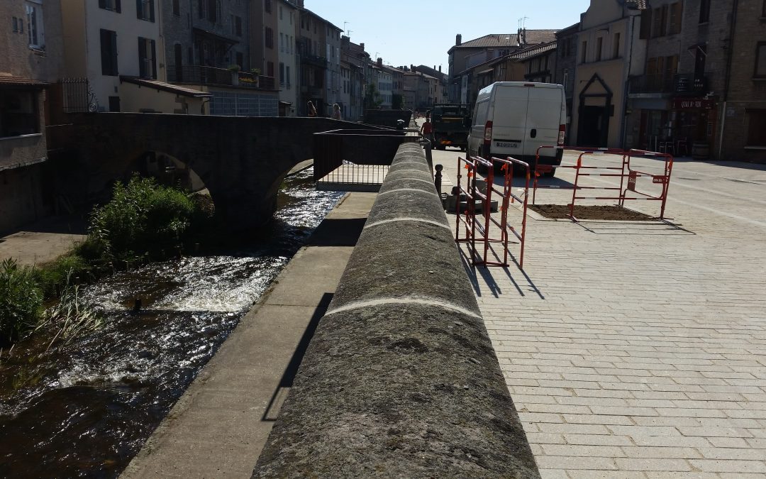 Réaménagement des quais du Vizézy – Ville de Montbrison (42)