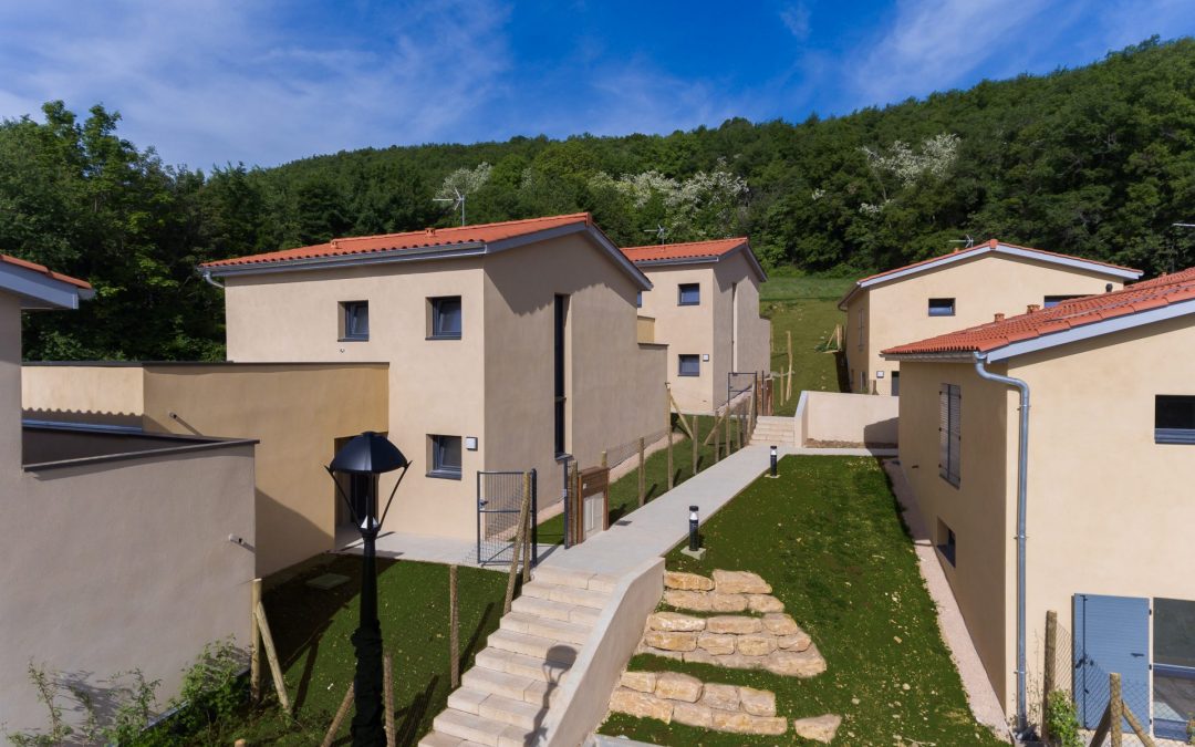Réalisations VRD et espaces verts pour la création d’un hameau- Poleymieux-au-Mont-d’Or (69)